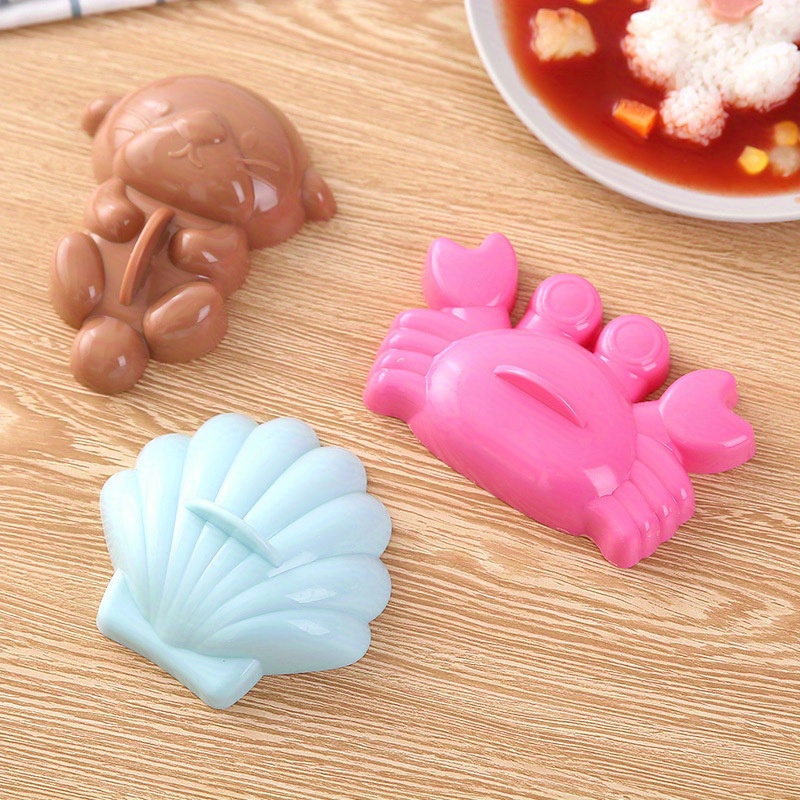 Bento Silicone Mold 4 Fun Animal Shapes Ice Tray for Other Fun Molds