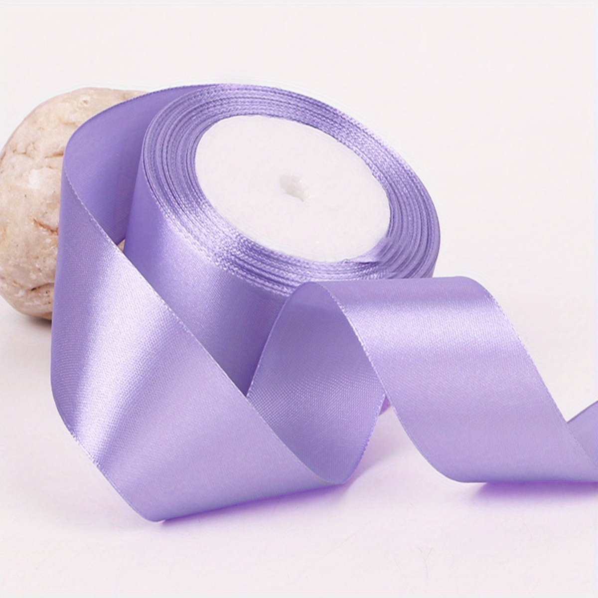  Ribbon 1 inch Light Lilac Ribbons for Crafts Gift