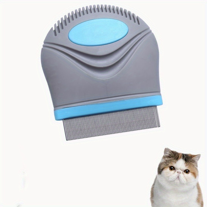 Stainless Steel Pet Flea Comb Teeth Effective Removal - Temu United - Top Rated Flea Combs For Reducing Itchiness