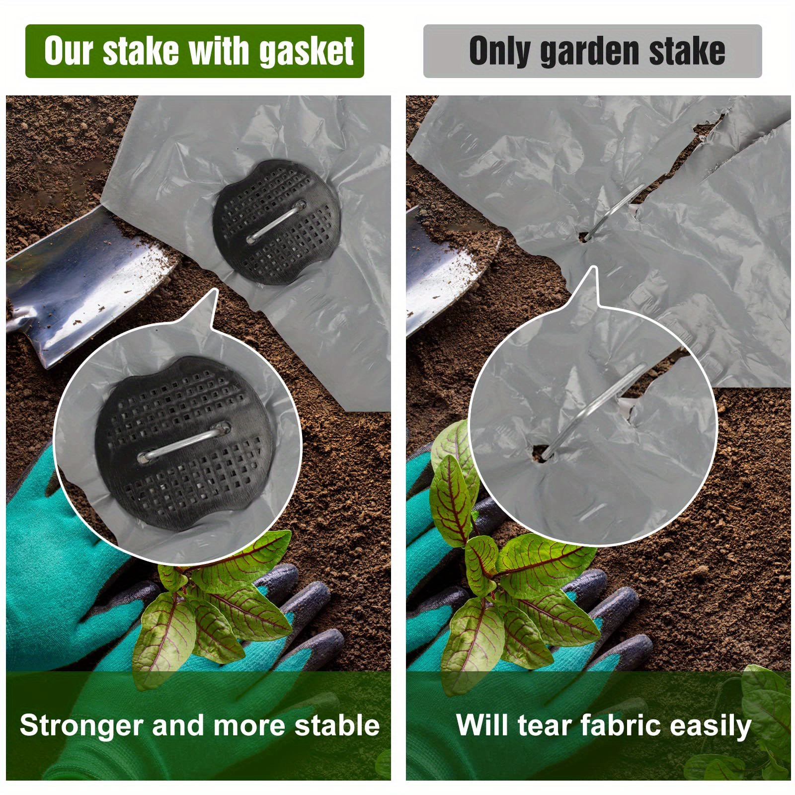 Landscape Staples Landscape Fabric Staples Gasket Heavy Duty - Temu ...