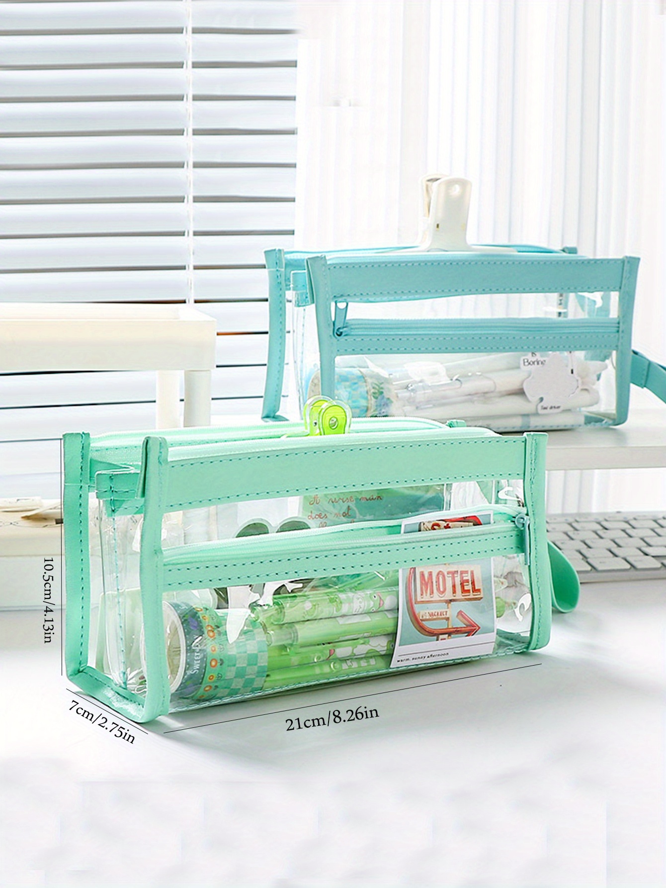 ZORESCOLEO Federmäppchen Japanischer Stil - Große Kapazität Für Schule & Büro