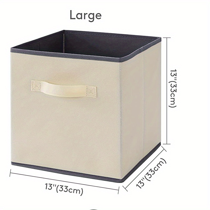 11/13 Cube Storage Bins Fabric Storage Basket