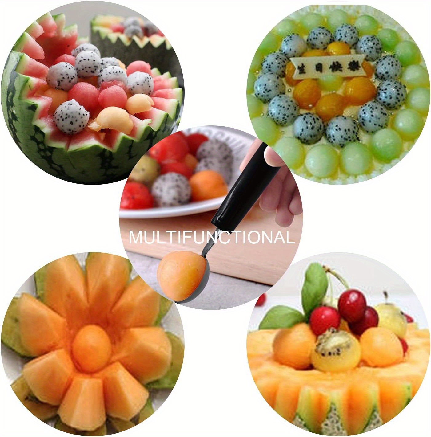 Fruit Scooper Eco-friendly Food Grade Professional Fruit Spade