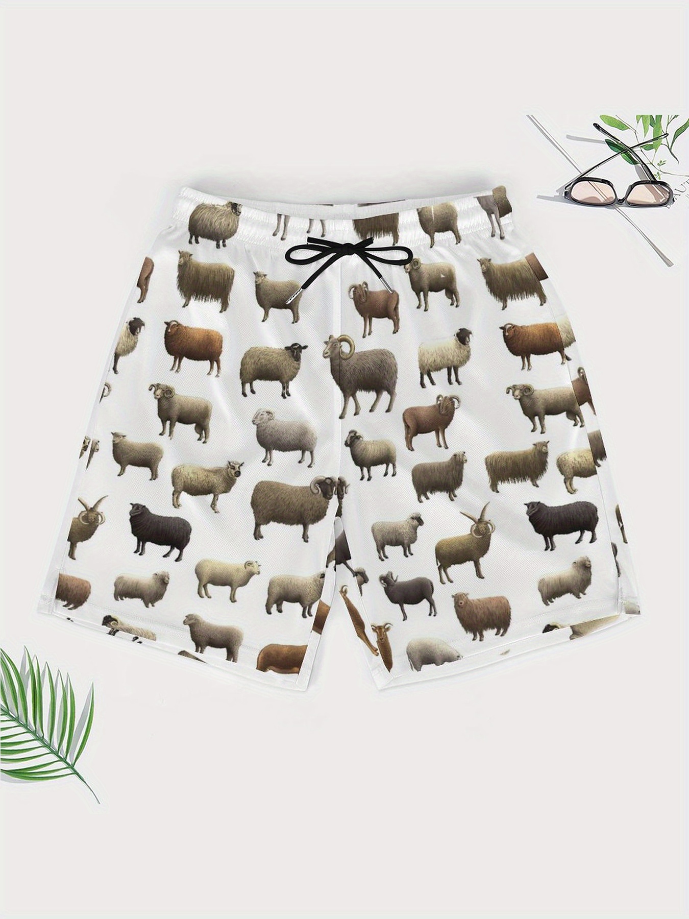 Short De Bain Homme Imprimé 3D - Séchage Rapide - Avec Doublure Manga - Pour Plage Et Natation