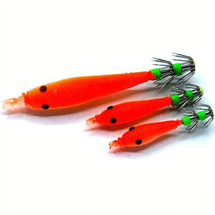 Esche Esche 10 Pz Esca Da Pesca Calamari Jig Gancio Gamberetti In Legno Esche  Da Pesca Artificiali Polpo Seppie Gamberetti Esca Da Pesca Dura Con Borsa  230619 Da 12,69 €