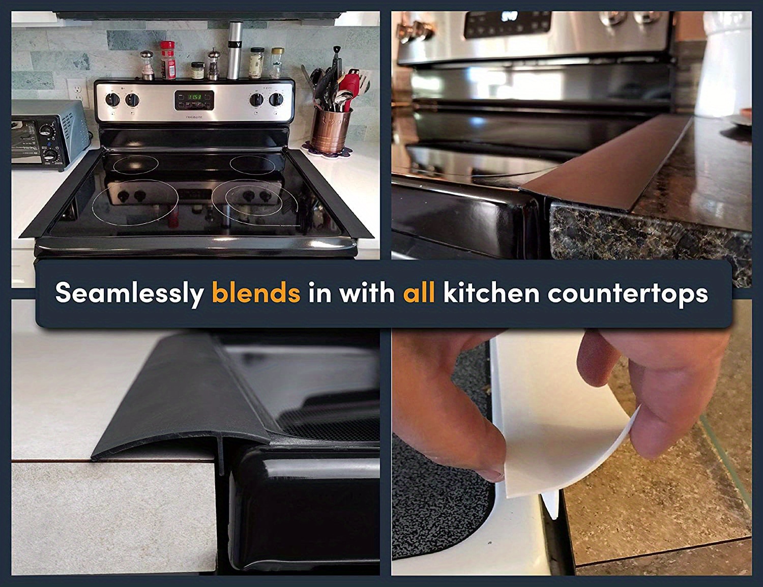 Silicone Stove Cover Super Long Counter Top Stove Fills Temu Australia