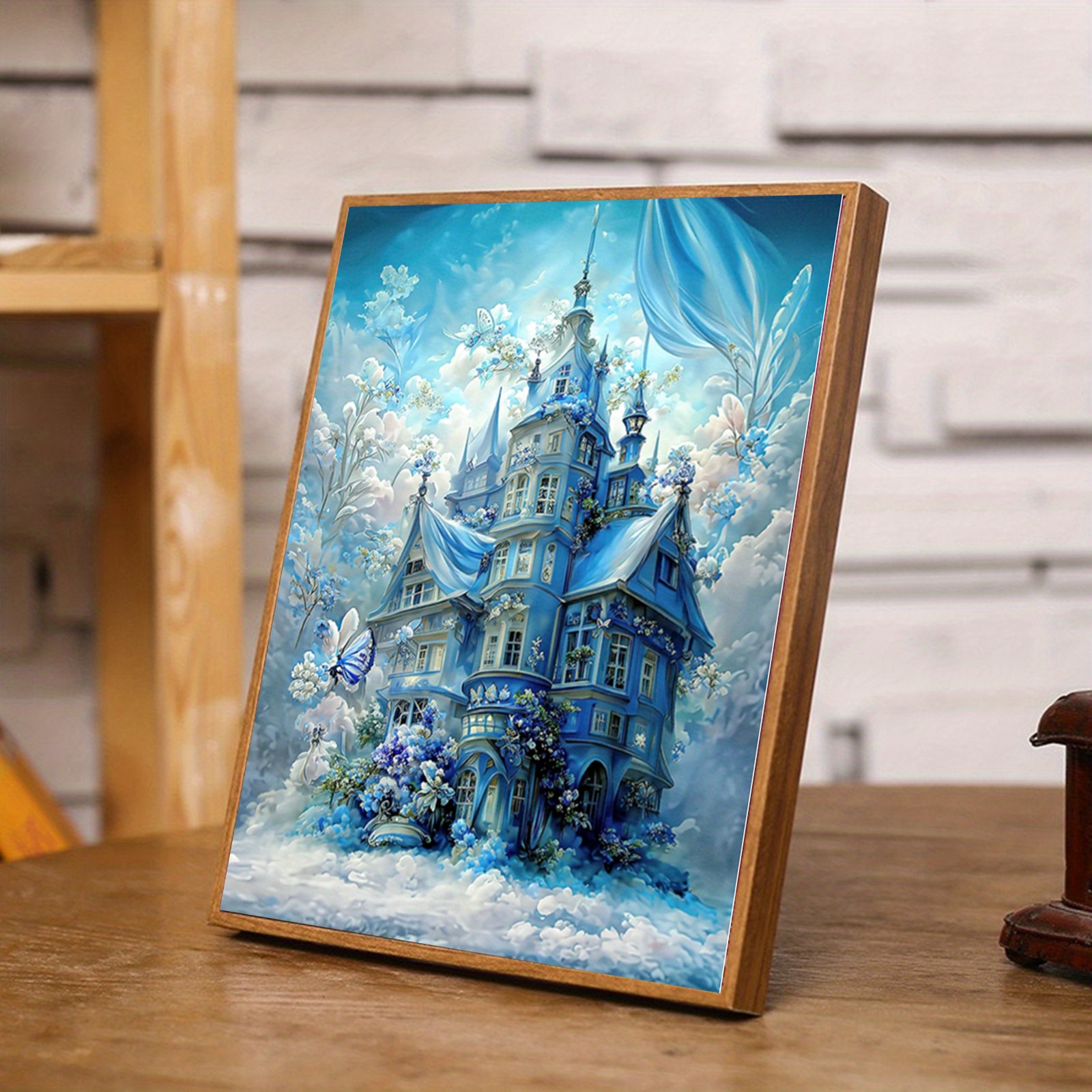 5d Diy Diamond Painting Dream Castle Landscape Perfect Gift - Temu