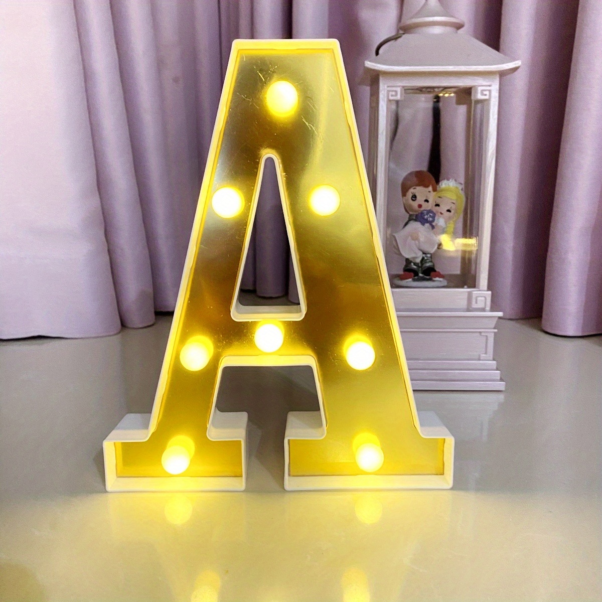 1pc Led Marquee Alphabet Light Sign Tabletop Wall Hanging Lighted Letter  Lights Home Decor Bedroom Decor Indoor Decor Wedding Decor Christmas Decor  Holiday Decor Check Out Today's Deals Now Temu Japan