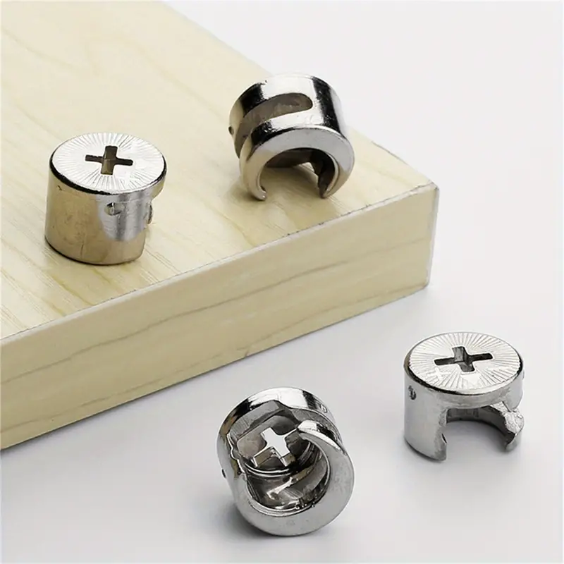 Iron Furniture Cam Lock Nut Connectors - Temu
