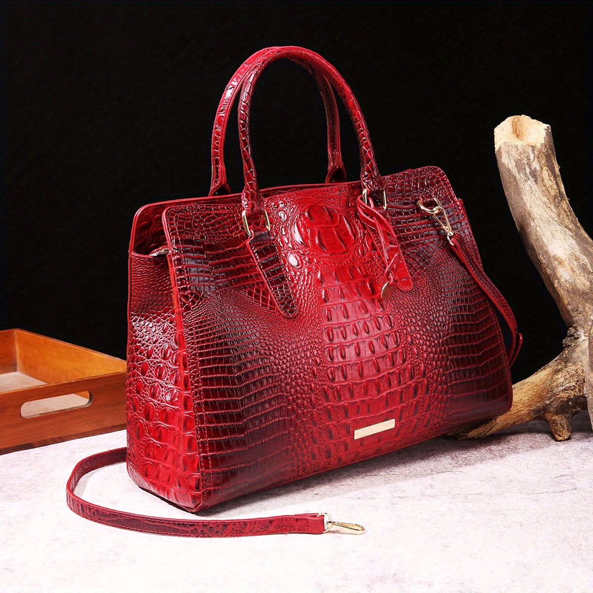 Luxury Leather Handbag For Women, Solid Color Crossbody Bag, Small Top  Handle Satchel Purse - Temu