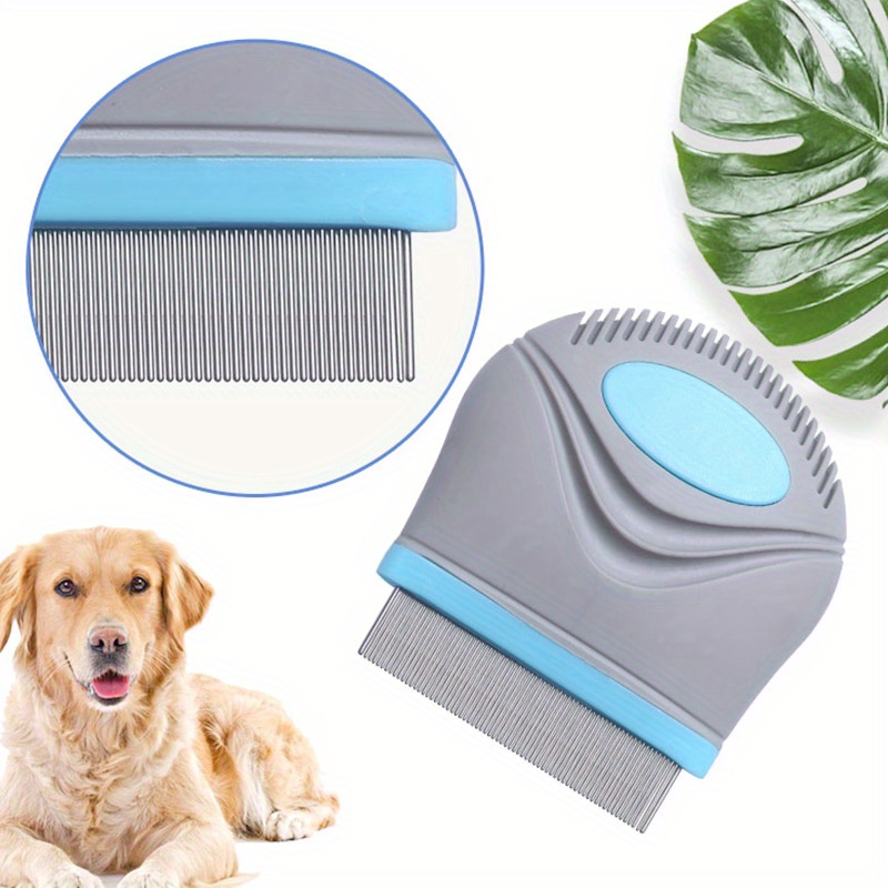 Picture of Stainless Steel Pet Flea Comb Teeth Effective Removal - Temu United
