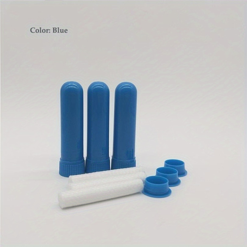 Eco-Friendly Aromatherapy Nasal Diffuser with Wicks