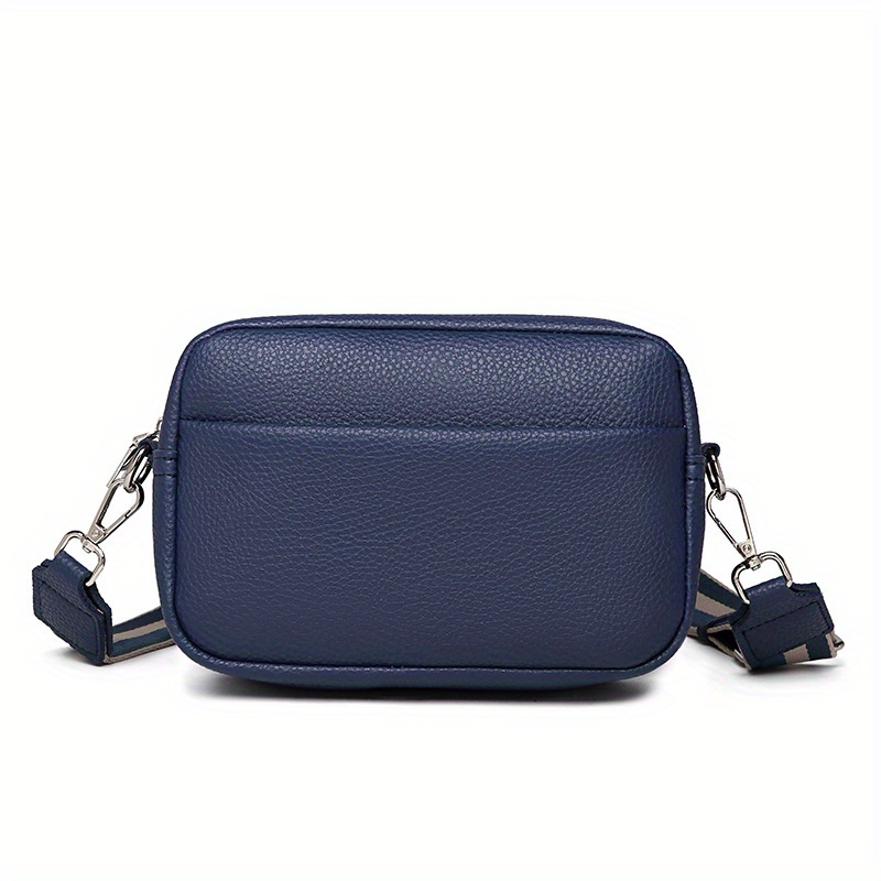 Jiaruo Women Mini Multi Zipper Pocket Lightweight PU Leather Sling Crossbody  Bag Purses Handbag (black): Handbags