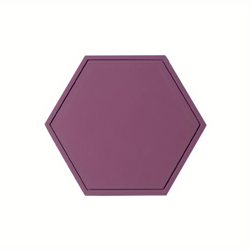 2pcs Heat Resistant Pot Mats Hexagonal Design