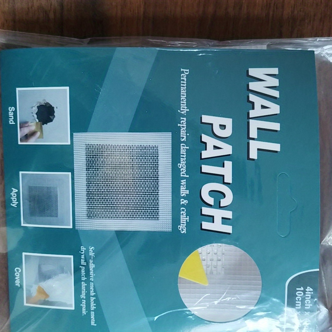 Drywall Repair Kit Plasterboard Wall Surface Hole Patch Set - Temu