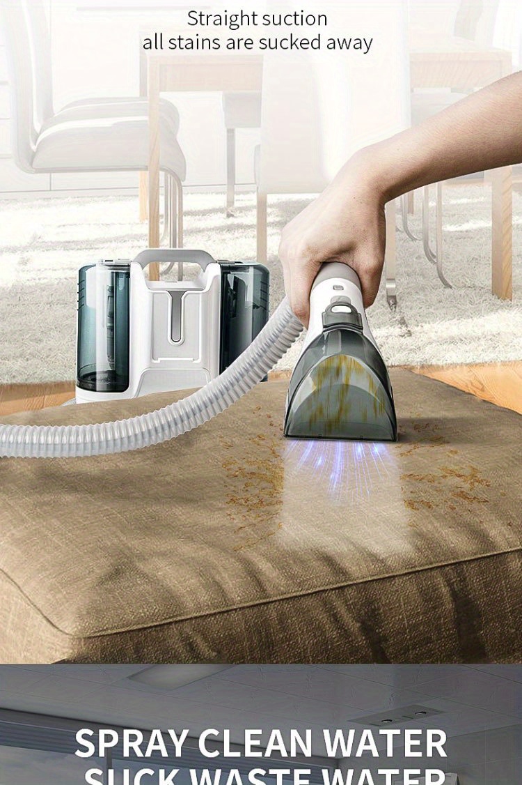 Carpet Cleaner Machine, Wnkim 16500Pa Carpet & Upholstery Cleaner Machine,  Portable Strong Suction Stain Remover Deep Cleaner for Carpets, Couches