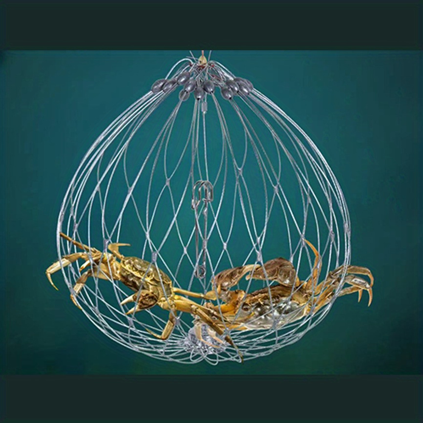 Durable Soft Steel Wire Crab Trap Easy Effective Crab - Temu