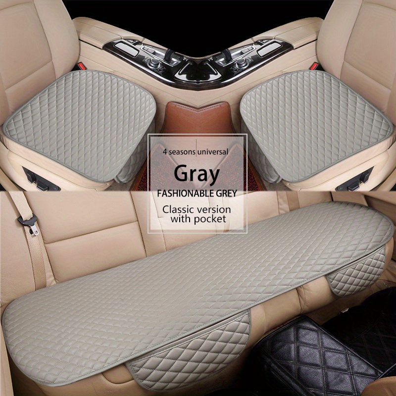 Car Seat Cushion Premium Flannel Fabric Soft and Non-Slip Seat Cover f –  Arcoche