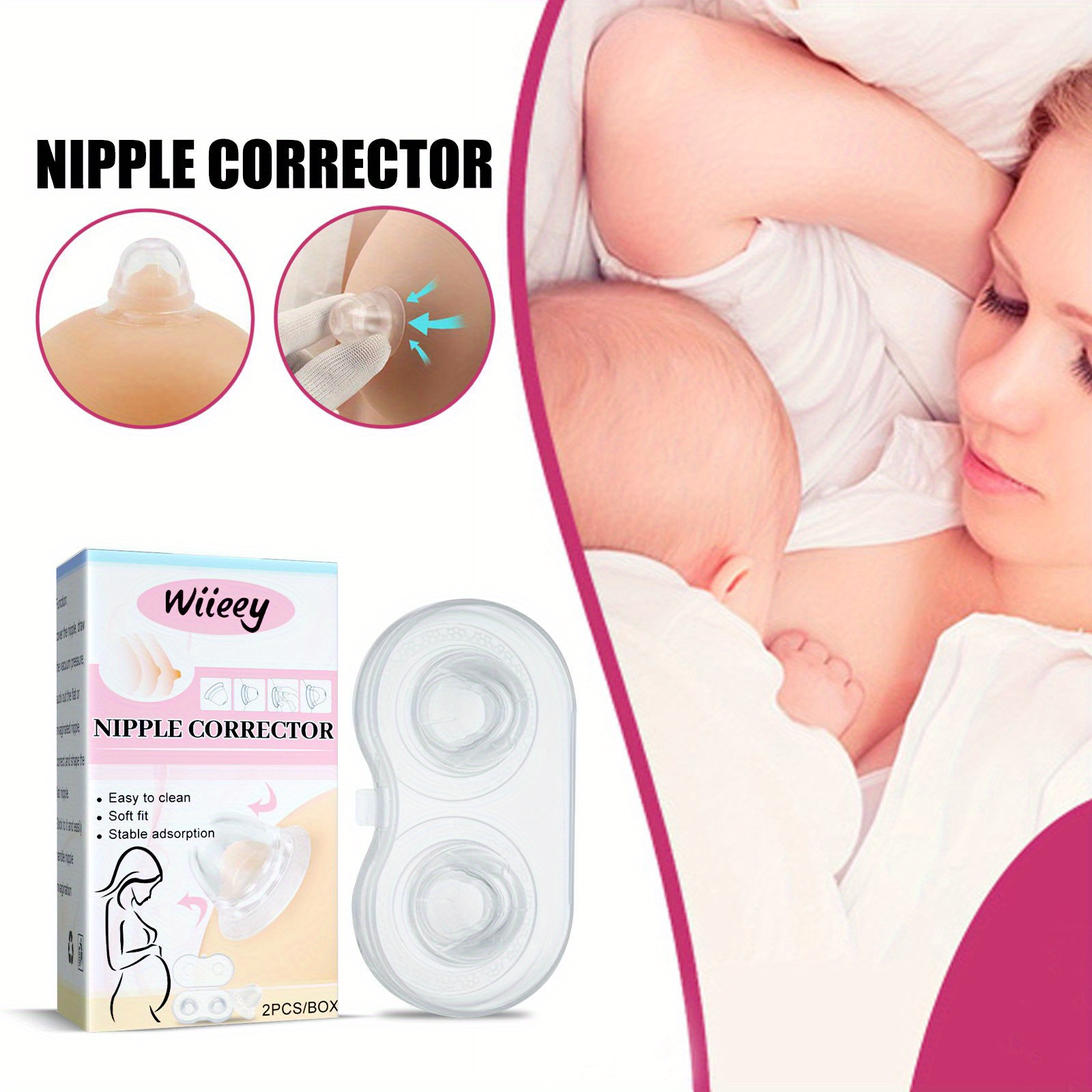 Pregnant Nipple Corrector Girl Students Woman Pregnant - Temu