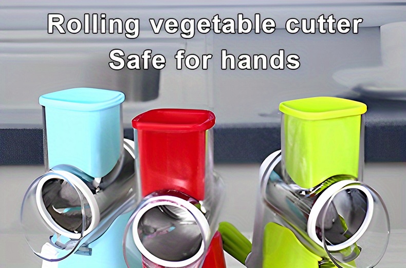 4 In 1 Home Manual Vegetable Cutter Slicer Multifunctional Round Mando –  The Smart Gadgets