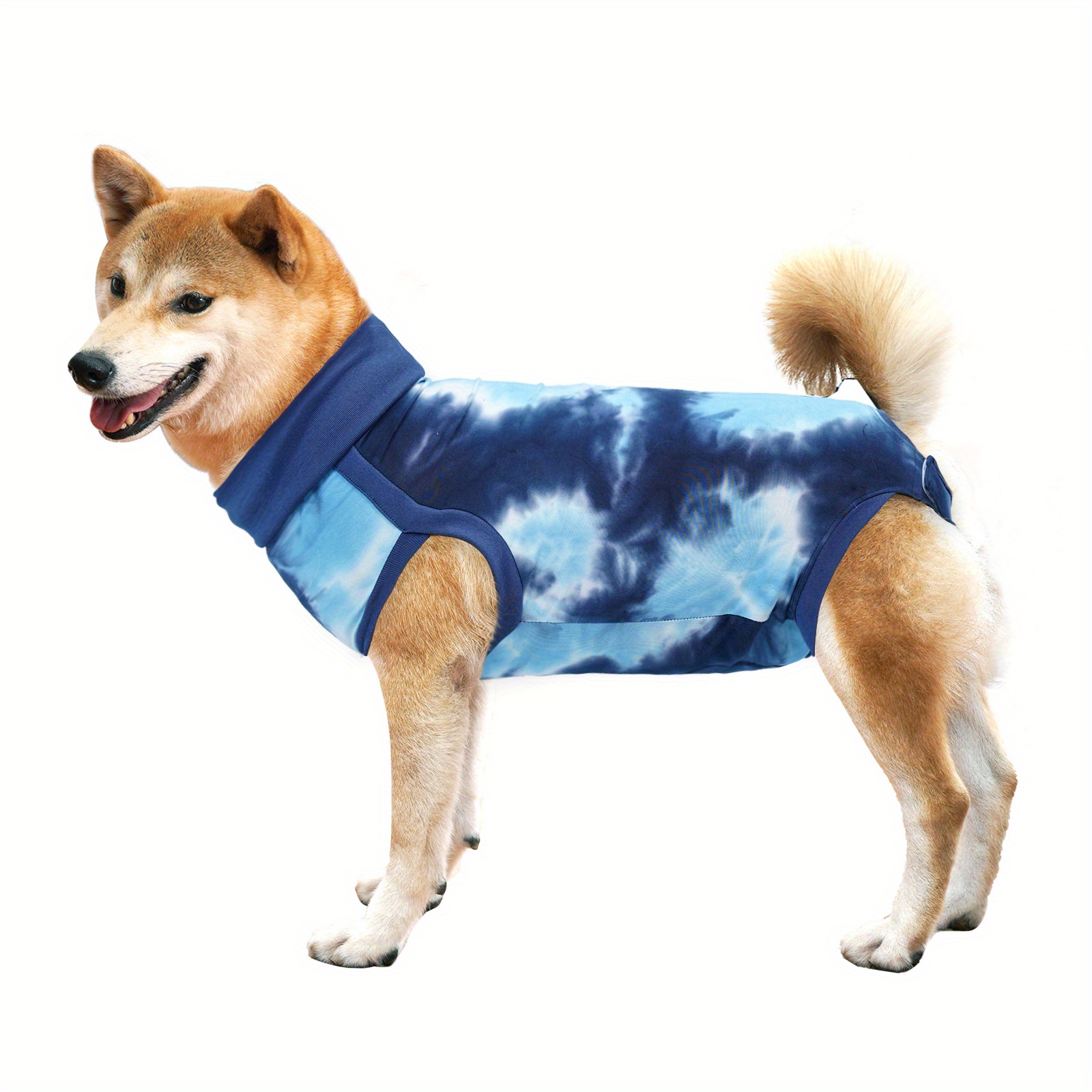 Tie dye Pet Recovery Shirt: Surgery Suit Male Female Dogs - Temu
