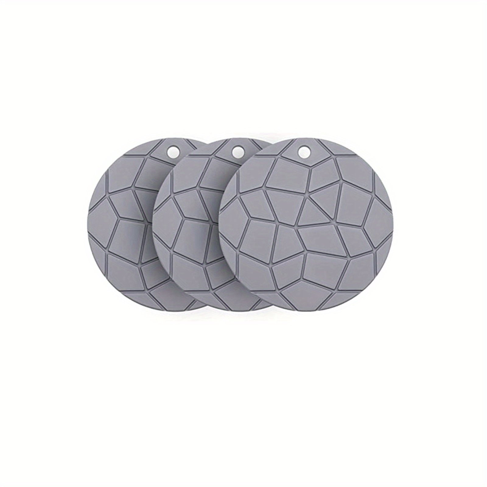 3pcs Silicone Pot Mats For Hot Dish Pans Silicone Pot Holder Hot Mats