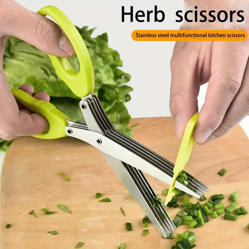 Stainless Steel Kitchen Scissors, Multi Layer Kitchen Scissors