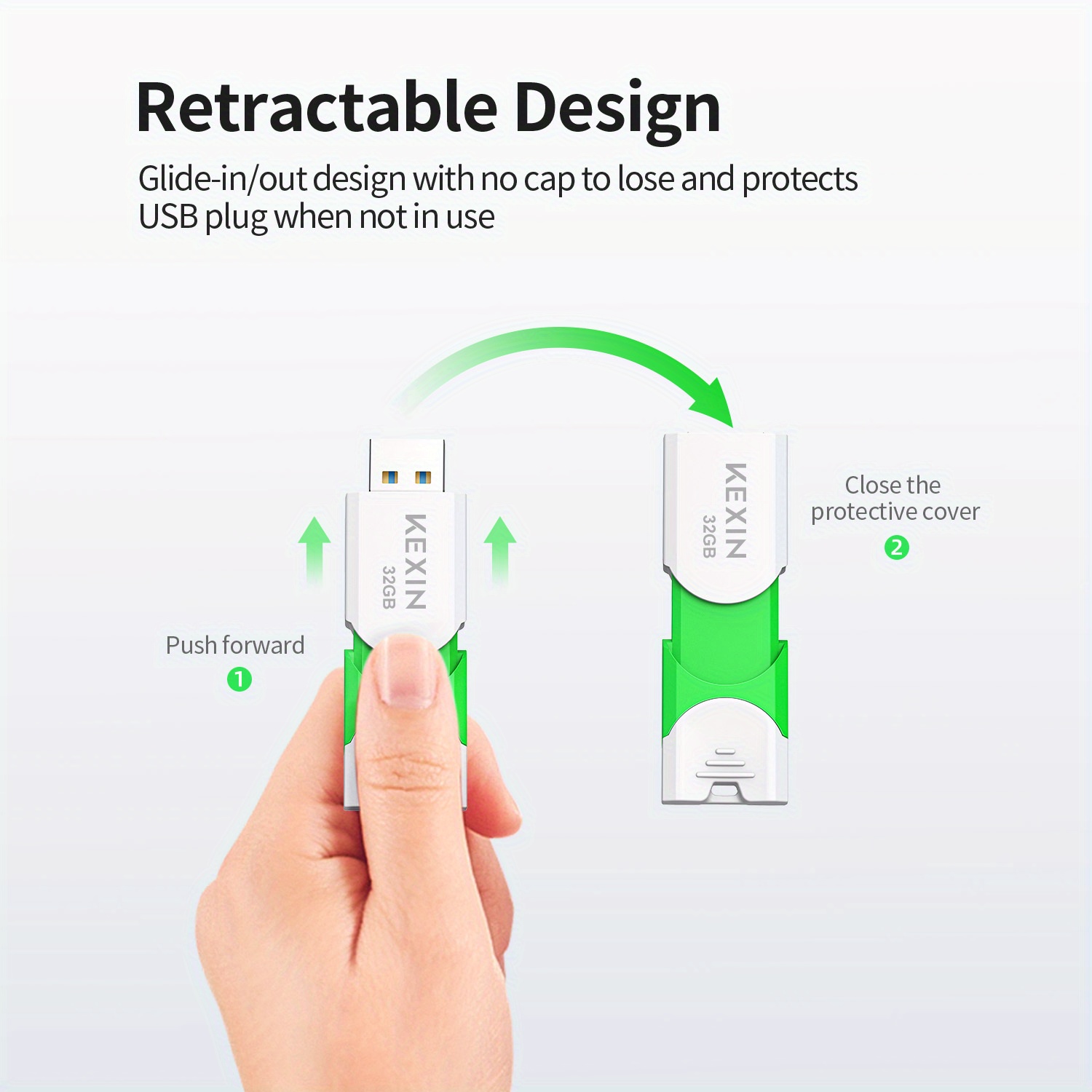 128gb Usb 3.0 Flash Drive Thumb Drive Led Indicator Temu