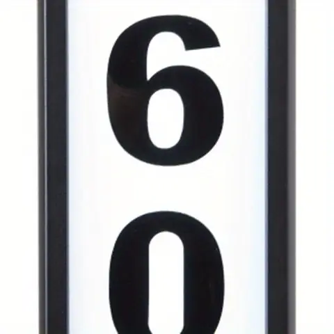 1 pack lighted house numbers for outside waterproof solar address signs for yard with stakes solar powered led illuminated address plaques for houses home halloween decorations lights outdoor height 35 inches 1 pack details 3