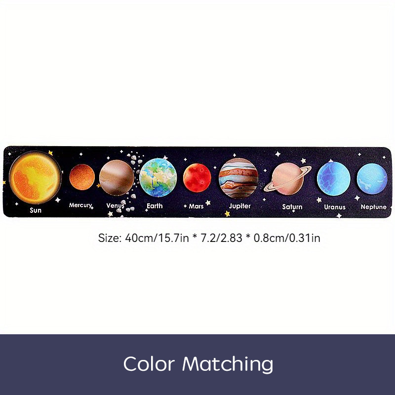 Wooden Puzzles For Toddlers Space Puzzle For Solar System - Temu