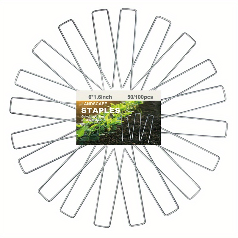 U shaped Landscape Staples Garden Landscape Staples Suitable Temu