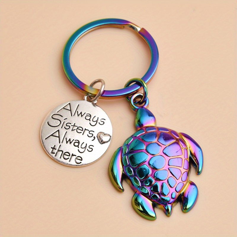 Cute hot sale turtle keychain