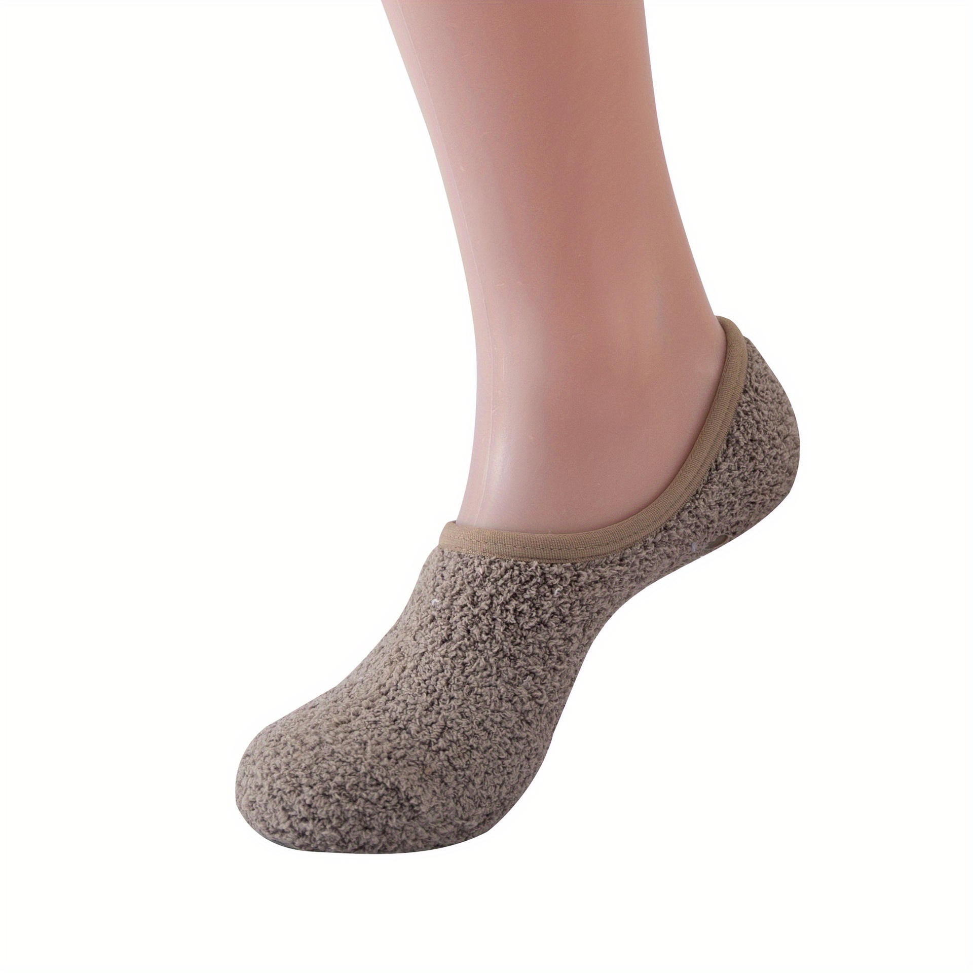  Floor Socks for Women Super Soft lined Socks Socks with  Non-Slip Grippers Slipper Socks With Non Slip (Grey, One Size) : Clothing,  Shoes & Jewelry
