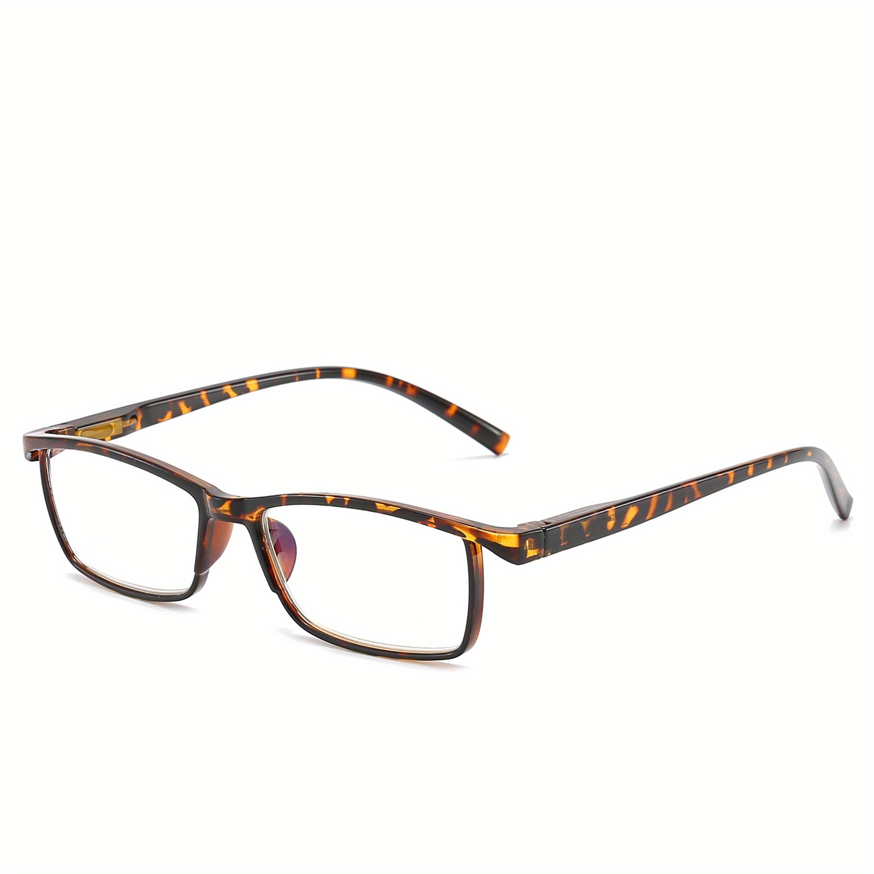 Men's Anti Light Square Frame Reading Glasses