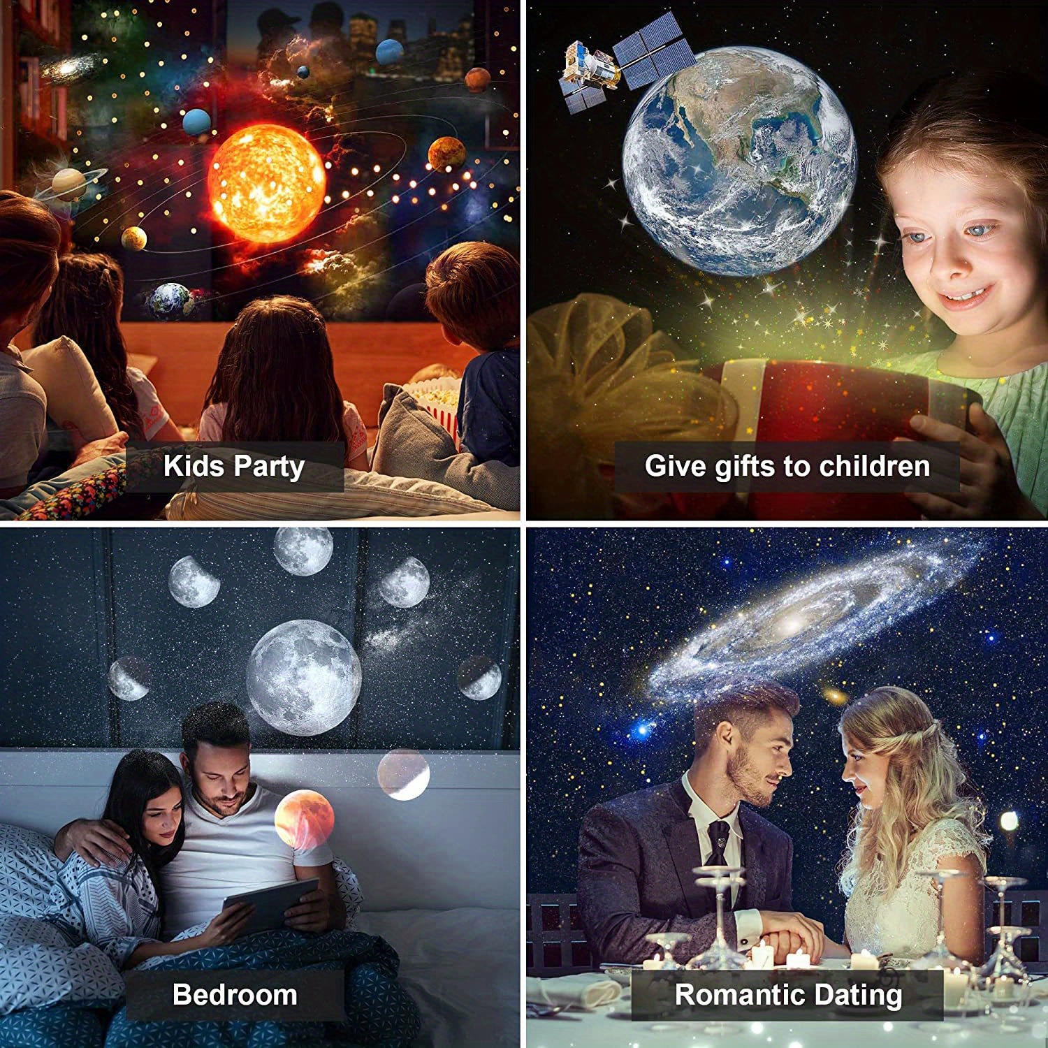 1 pack 13 in 1 star projector night light planetarium projector for bedroom aurora projector details 3