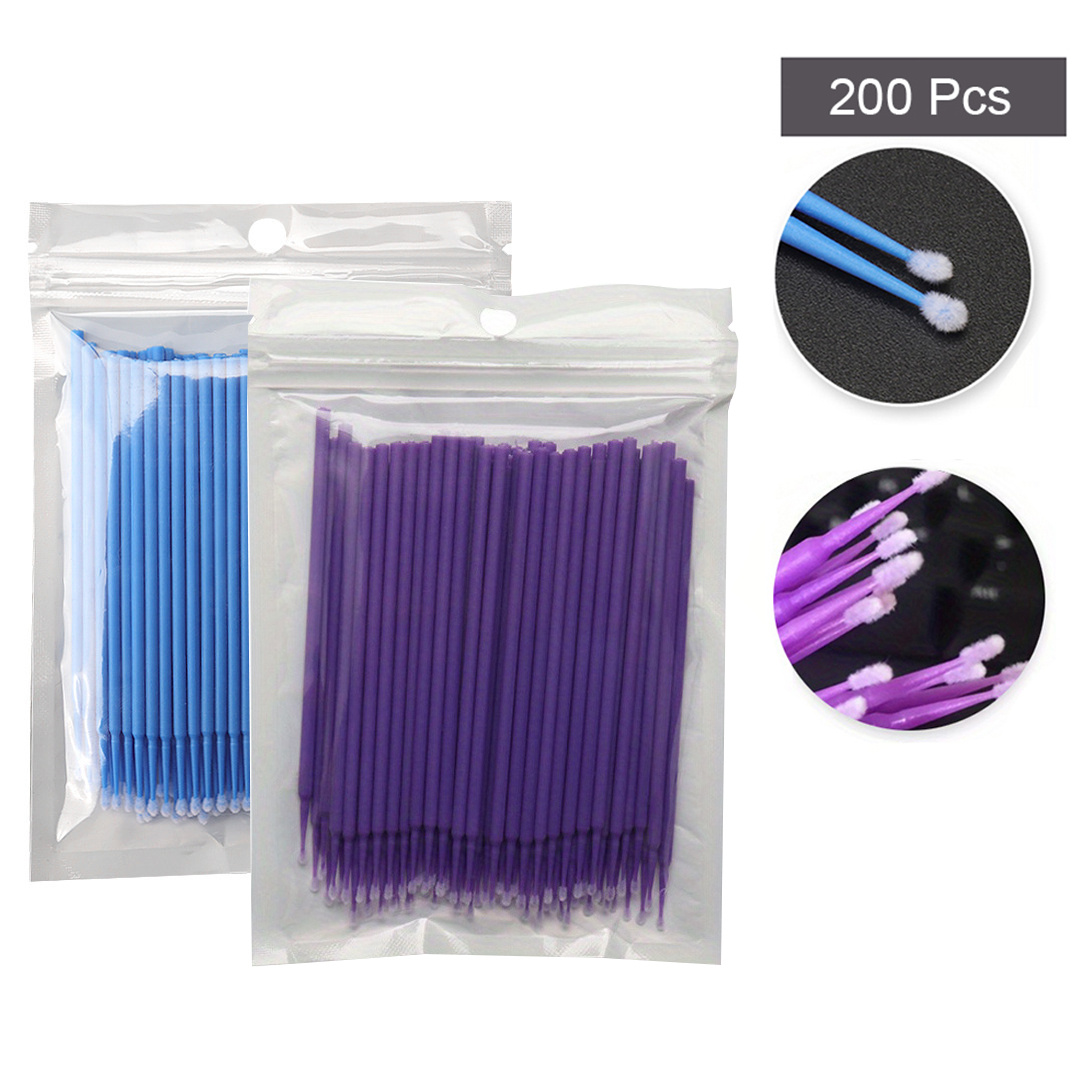 100 Paint Touch Up Brushes, Disposable Micro Brush Applicators