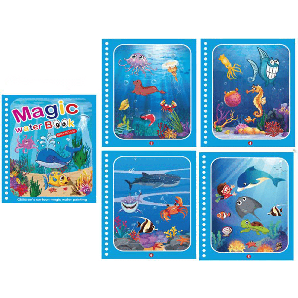 Magical Water Drawing Book – The Groovd