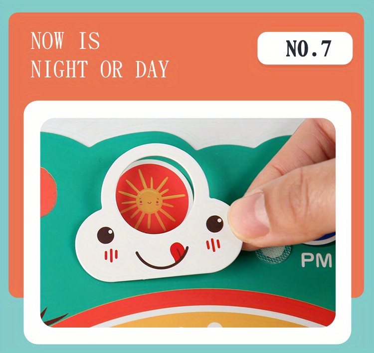 Small Calendar Weather Week Paste Card: Early Education Wall - Temu