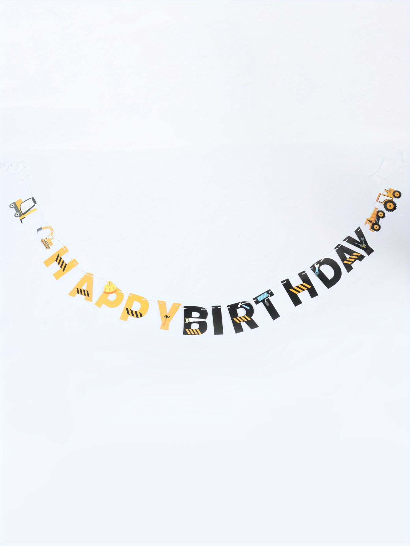 Wonmelody Construction 3rd Birthday Party Decorations Dirty 3rdy...