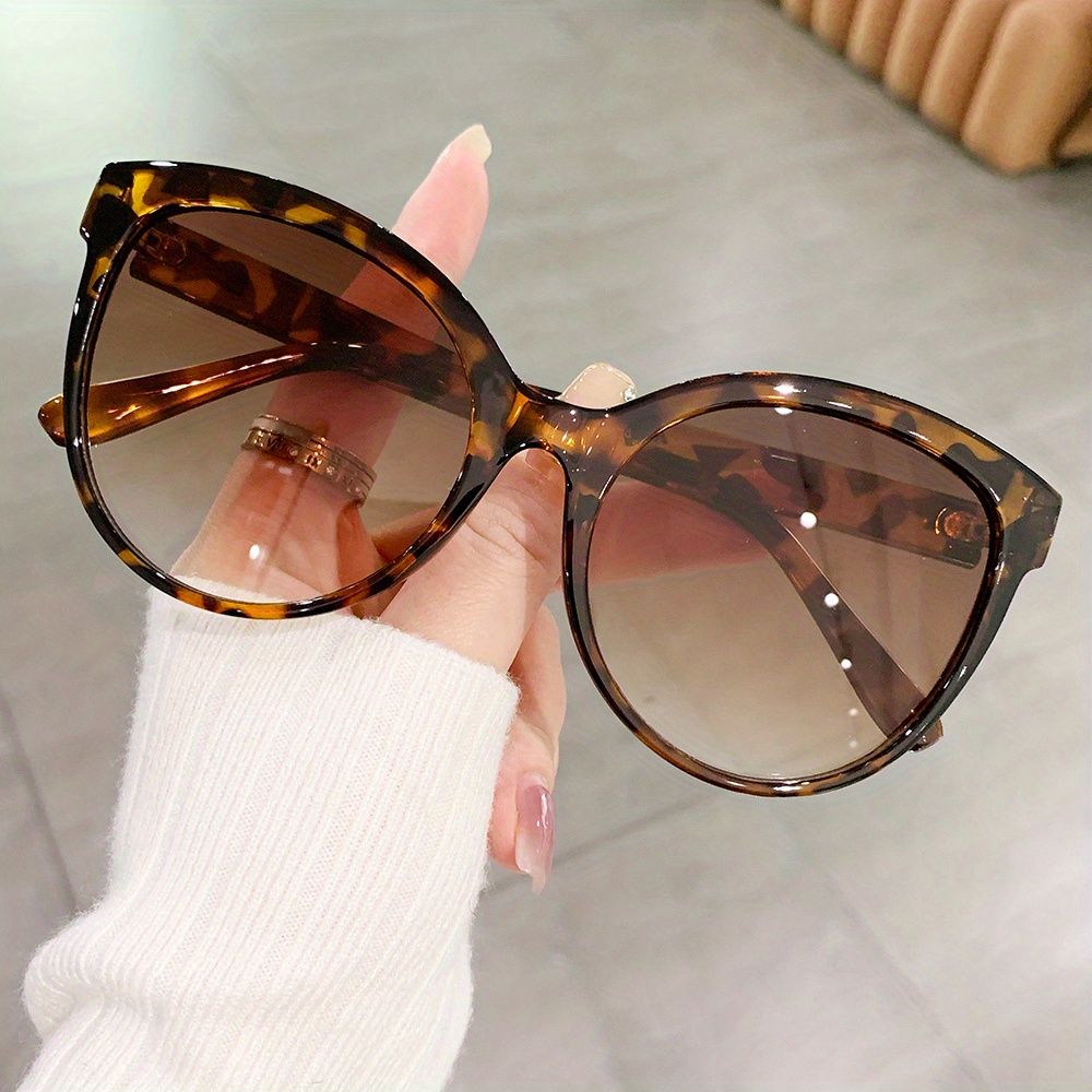 Oversized Cat Eyes Sunglasses For Women Y2k Jelly Fashion Oval Glasses ...