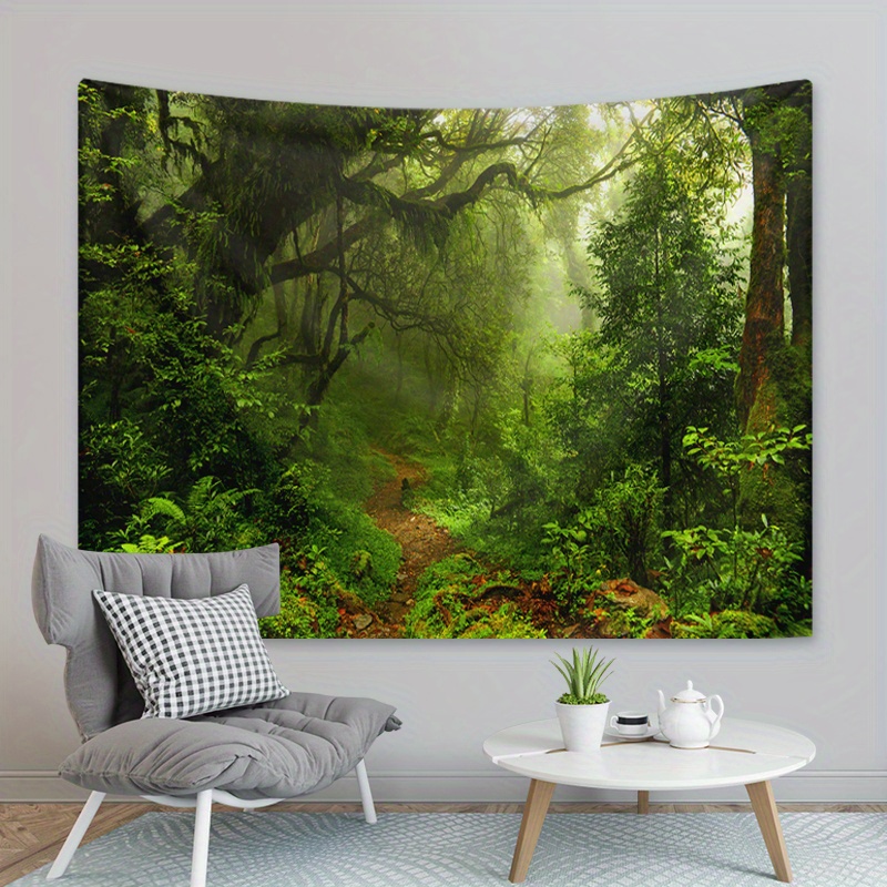 MEKPAM Bellissimo Autunno Natura Paesaggio Arazzo Da Parete Betulla  Liquidambar Albero Foresta Panno Da Parete Arazzi Mandala Tapiz Arazzo  230X180cm : : Casa e cucina