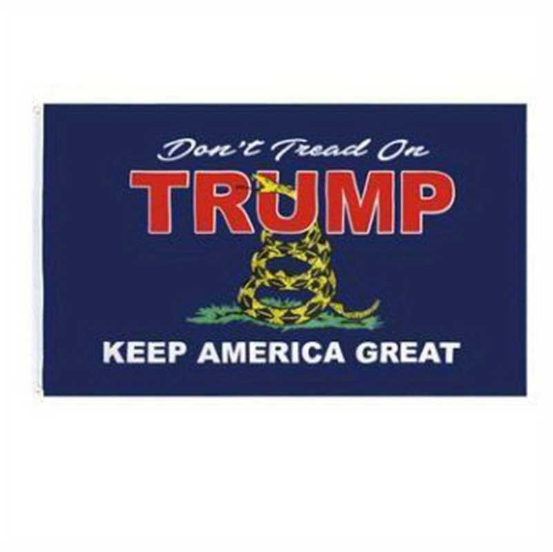 1pc trump 2024 flag presidential election flag banner outdoor decorations american banner sign yard advertising outdoor indoor hanging decor details 0