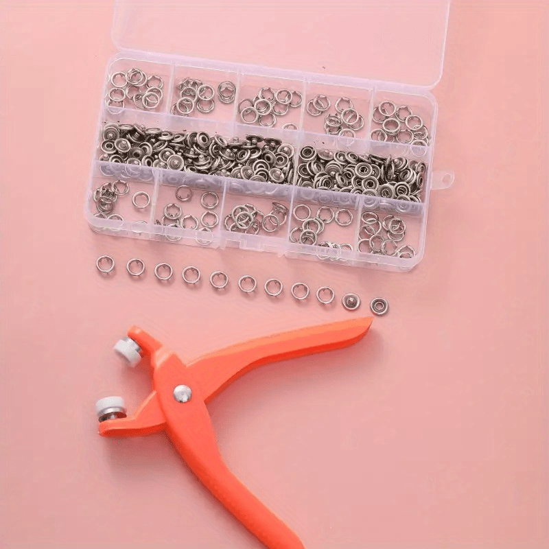 Alphabet Button Snap Kit Sewing Snap Fastener Set With Hand