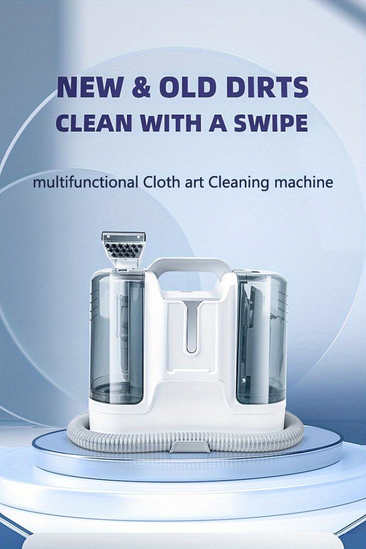 Fabric Sofa Cleaner Spray Suction Integrated Multi-Function Carpet Cleaner  Curtain Seat Depth Cleaner