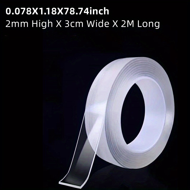 Wholesale Transparent Nano Magic Tape Double Sides Adhesive Tape Sticker  Traceless PU Waterproof Electical Tape For Home Repair 1 Mm Thick From  Victorianiu, $1.47