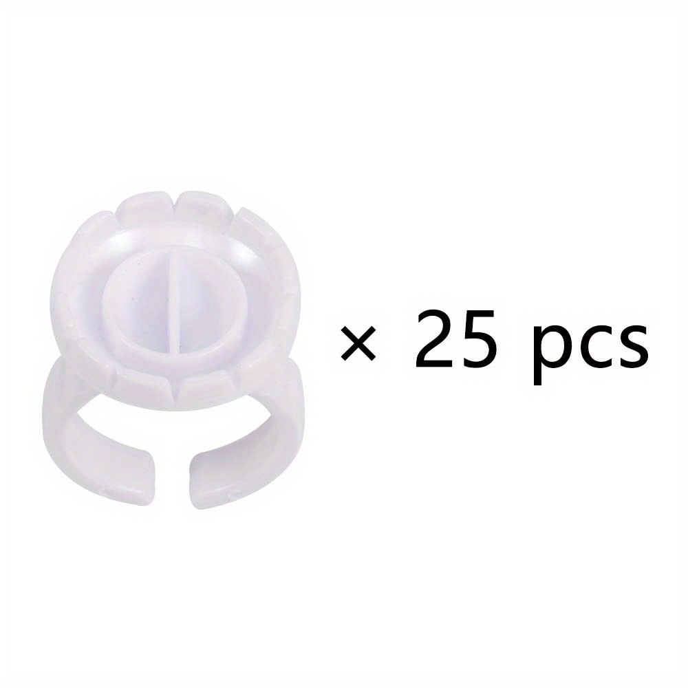 100 Easy Fanning Glue Cups for Volume Lashes - Smart Glue Rings