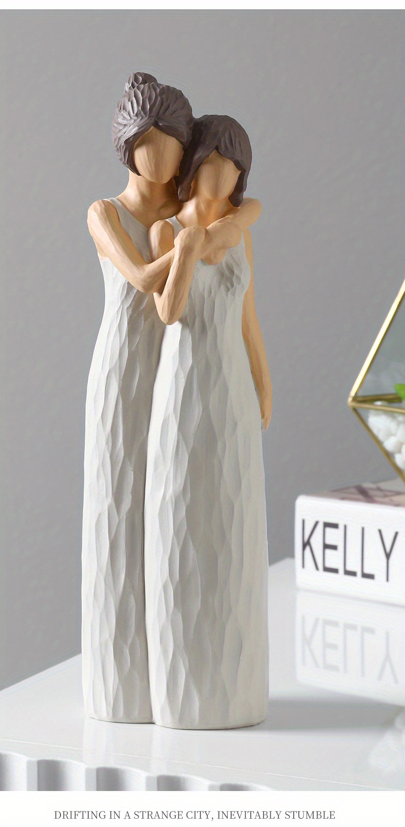 Family Figurines Resin Ornament Sculpture Craft Shelf Decor Temu