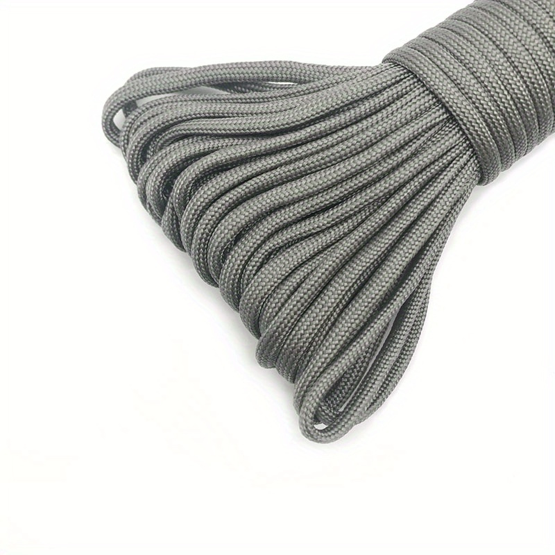 4mm Paracord Cord Extra Strong Rope Bushcraft Camouflage Black White 7  Strand DIY Material Craft Camping 