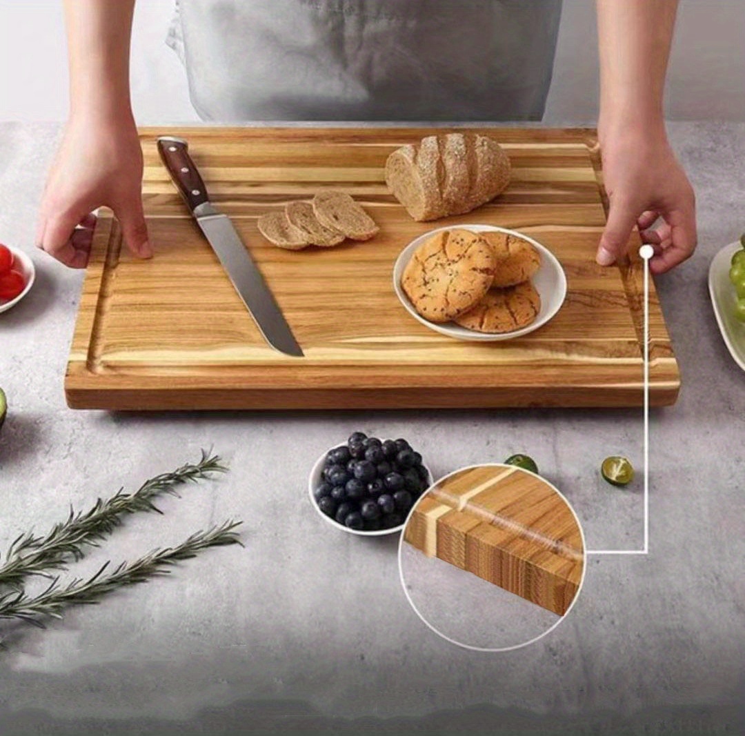 Acacia Wood Cutting Board Solid Wood Cutting Board Solid Temu