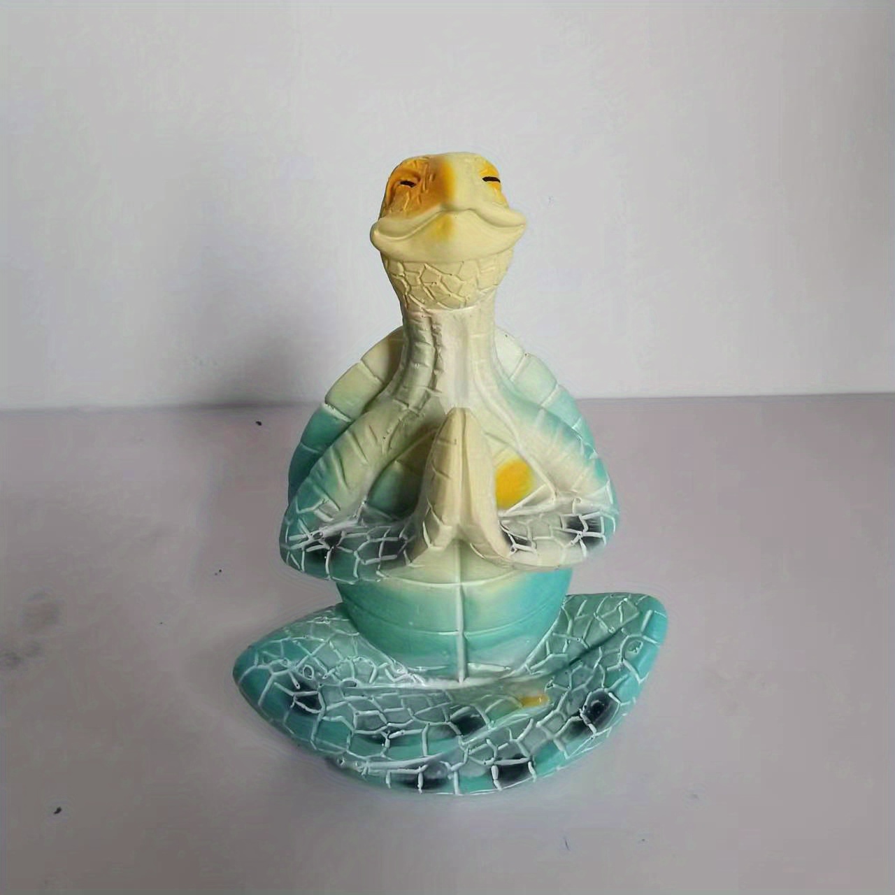 sculpture tortue, tranquillité méditant décorations de statue de tortue de  mer pour bouddha
